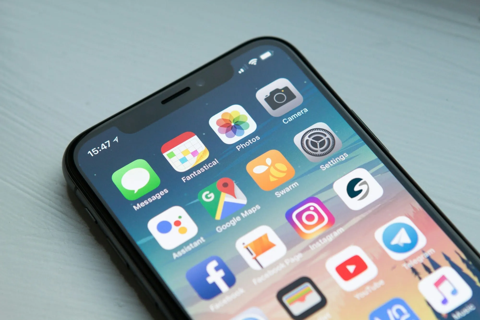 Mobile app.